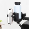 Black Stroller Cup Holder 360 Degrees Rotation Universal Drinks Holder