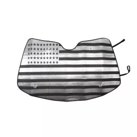 cartiangous For Corvette C7 2014-2019 Foldable Windshield Sunshade Visor UV Block Protector