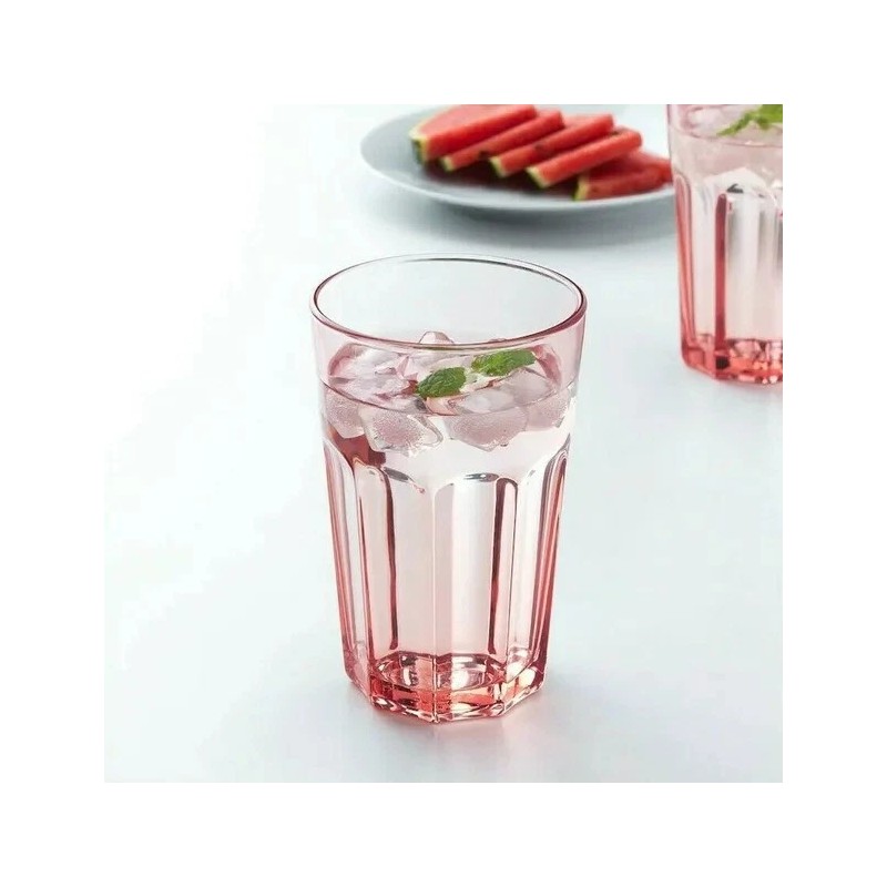 Lav Aras Beverage Glasses Set of 6, Drinking Glasses, 12.25