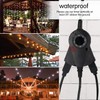 Outdoor Light Sensor Timer, 24 Hours Heavy Duty Waterproof Outlet