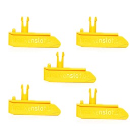 GOKarli Trailing Keel Frankenslot V3.0 for Carrera Digital 132 Digital 124 Exclusive Evolution Orange (Pack of 5)