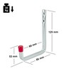 VORMANN Wall Hooks, Equipment Hooks, Garage Hooks, Load Hooks, Load