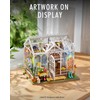 ROBOTIME DIY Miniature House Kit Garden House | Wooden Dollhouse