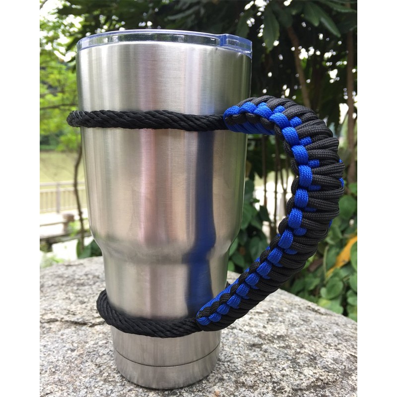 MOCE Handmade Paracord Handle for Yeti/Rtic/Ozark Trail Rambler 30 Oz