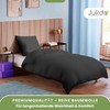 Julido Jersey Bedding Set and Pillowcase, 100% Cotton (Oeko-Tex). 2-Piece