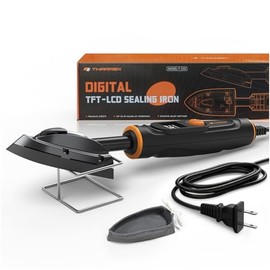 Digital Edge Banding Iron with LCD Screen | Extra-Long 8.2 ft Cord | Adjustable Temperature for Woodworking, Veneer & Crafts, RC Hobbies