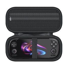 Case for Retroid Pocket 6, Retroid Pocket 5, Retroid Pocket G2 Handheld Game Console, Black (Black)