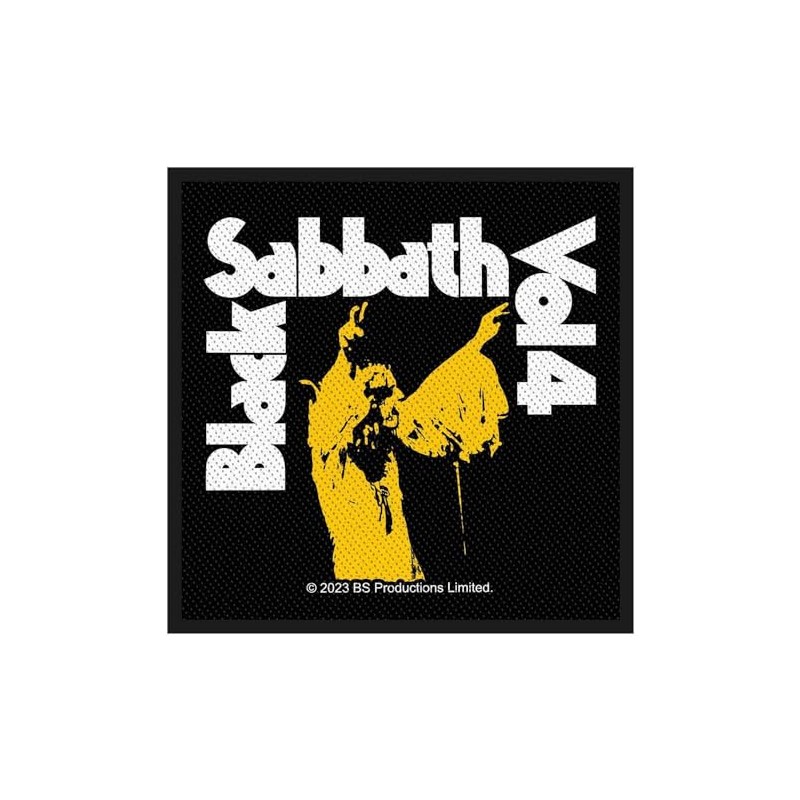 Black Sabbath Patch # 35 VOL 4-10 x 10 cm