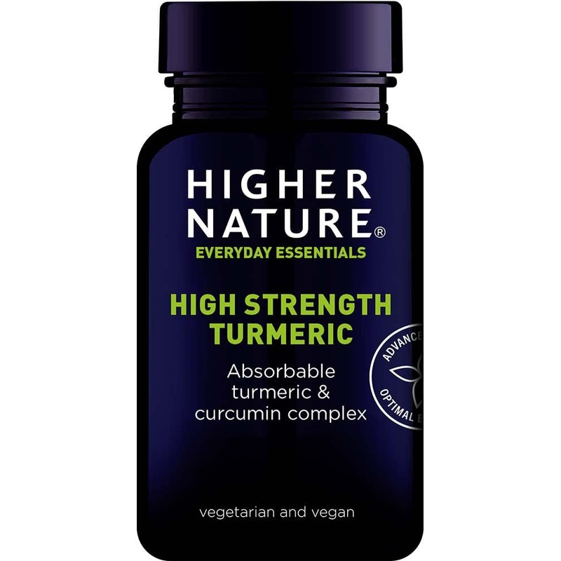 Higher Nature - Turmeric Capsules High Strength - Powerful Support