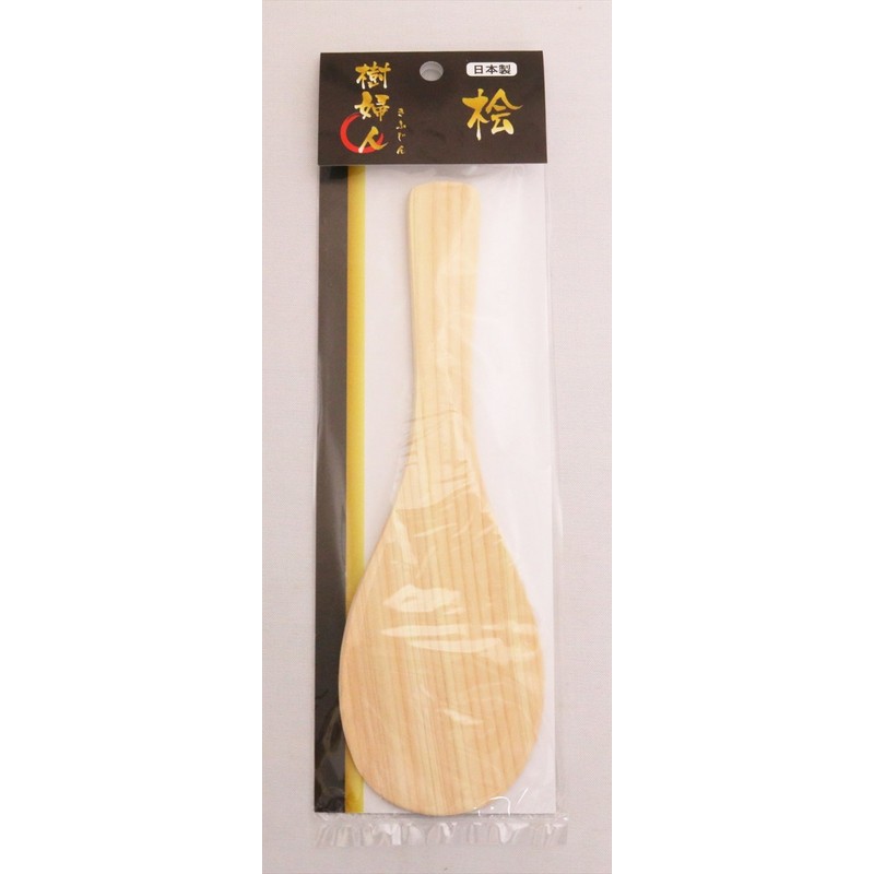 Ichihara Woodworking 4971421113142 Rice Spoon, Wood, Cypress, 9.4 inches (24