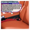 2PCS Car Seat Gap Filler Organizer, No-Drop Seat Gap Storage