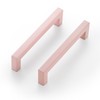 Ravinte 15 Pack 5 Inch Kitchen Square Cabinet Handles Pink