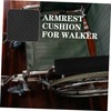 KOMBIUDA 1 Pair Wheelchair Armrest Cushion Wheelchair Armrest Pads Wheelchair