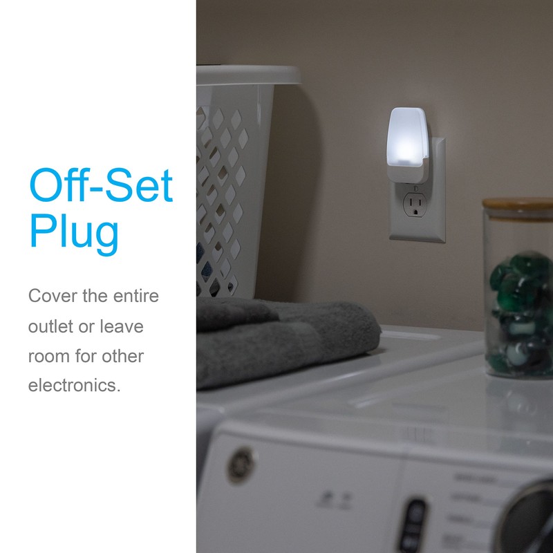 GE LED Night Lights Plug Into Wall, Dusk to Dawn