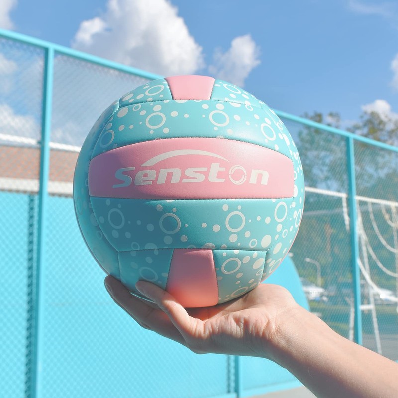 Senston Volleyball Luminous Beach Volleyball Gift Size 5 for Beach,
