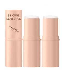 2pcs Silicone Scar Stick,Gentle on All Skin Types Easy-to-Use Stick Design, Manual Massage Applicator for Face and Body