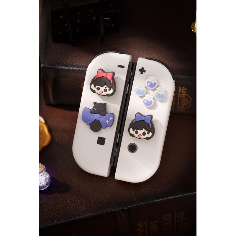 YOCORE Joy-Con Dedicated Directional Key Cover & Stick Cover Set,