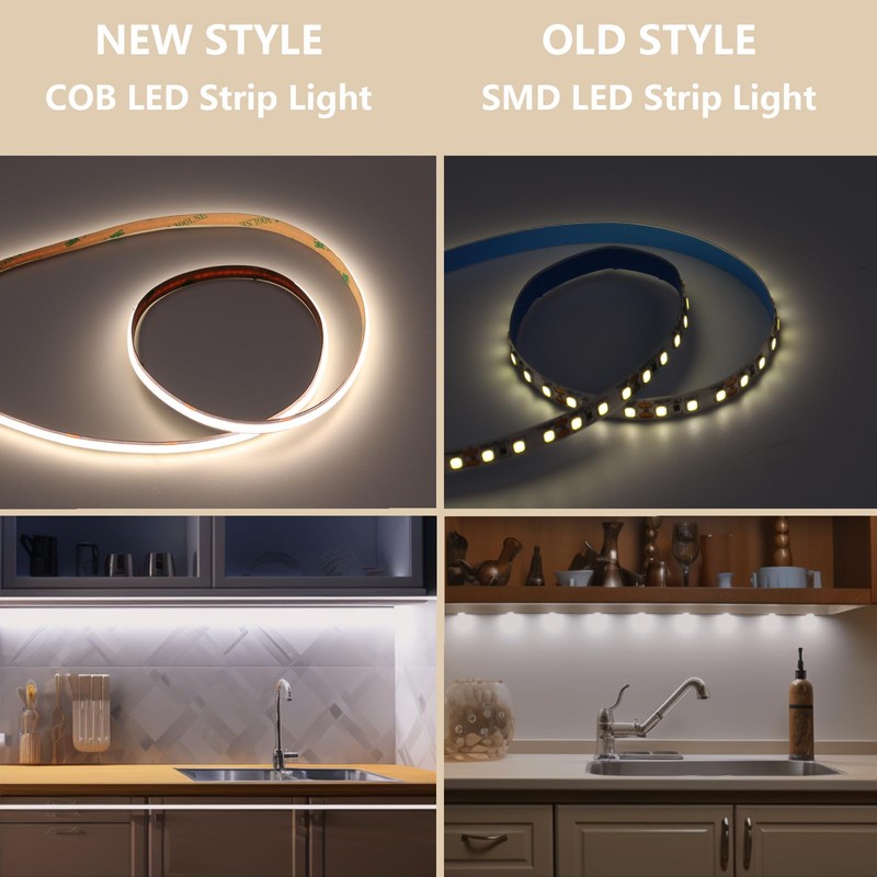 BENLUN 24V CCT COB LED Strip Lights Kit 65.6ft (2