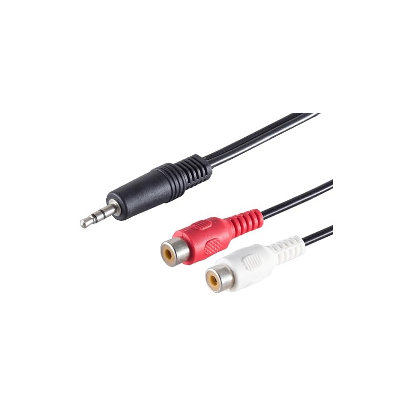 1aTTack.de 1 x 0.2 m Black Jack Plug 3.5 mm