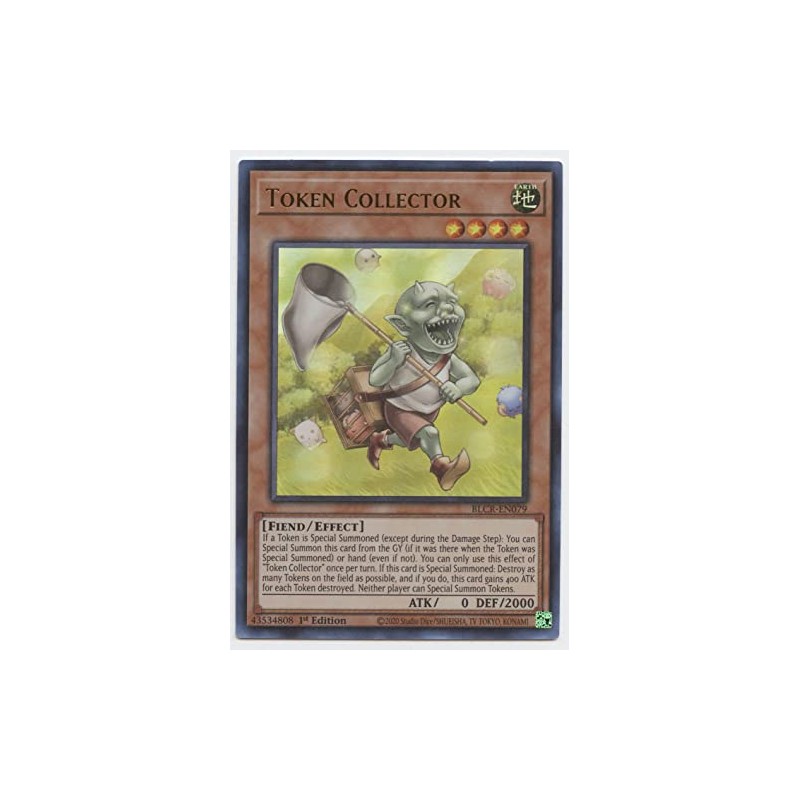 Token Collector - BLCR-EN079 - Ultra Rare - 1st Edition
