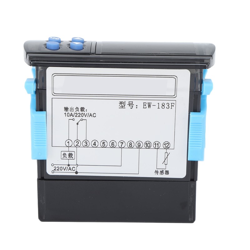 Universal Temperature Controller Dual Display Window Microcomputer Thermostat for Cooling