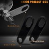 NTHREEAUTO Rear Turn Signal Bracket Motorcycle Indicator Relocation Holder Shock