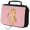 Mr. & Mrs. Panda Toiletry Bag Unicorn Cat, red, Hand