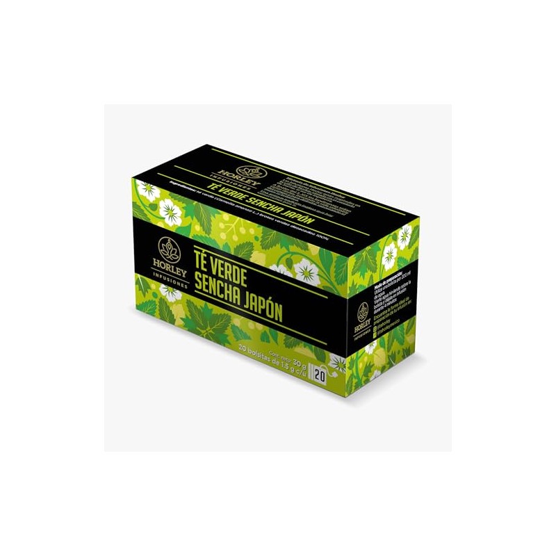 Horley Té Verde Sencha Japon 20 sobres, 30 gramos