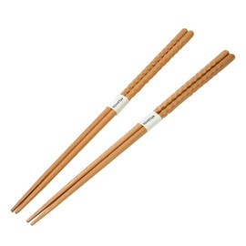 Kicoriya Wooden Chopsticks 13.0 inches (33 cm), Set of 2, Natural