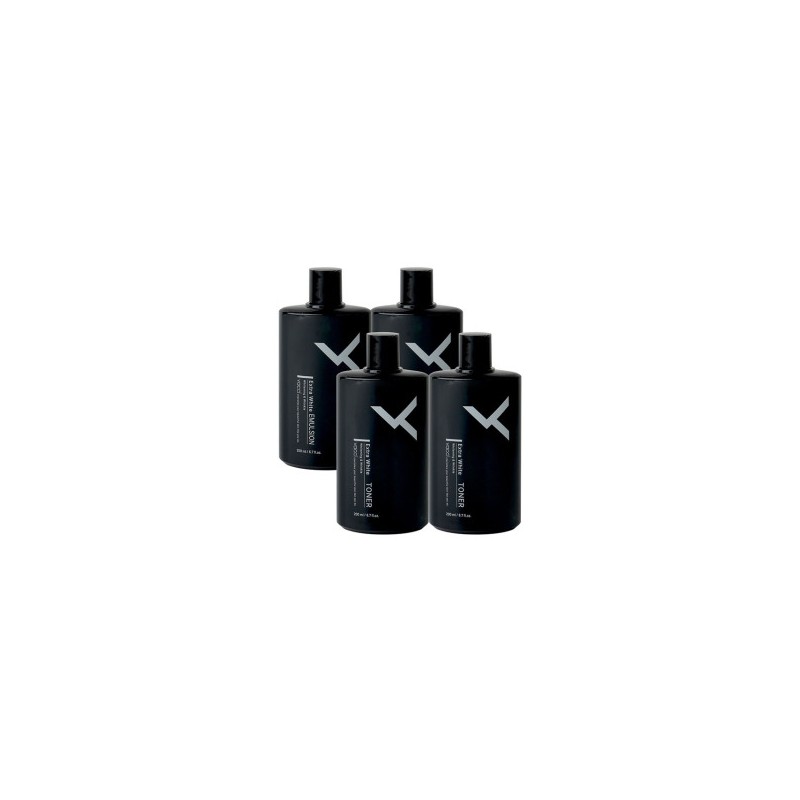 Bazzi Homme Extra White 4-piece set (2 toners + 2
