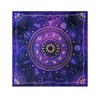 ARROMI Altar Cloth, Purple Altar Cloth for Tarot Readings, 49x49cm