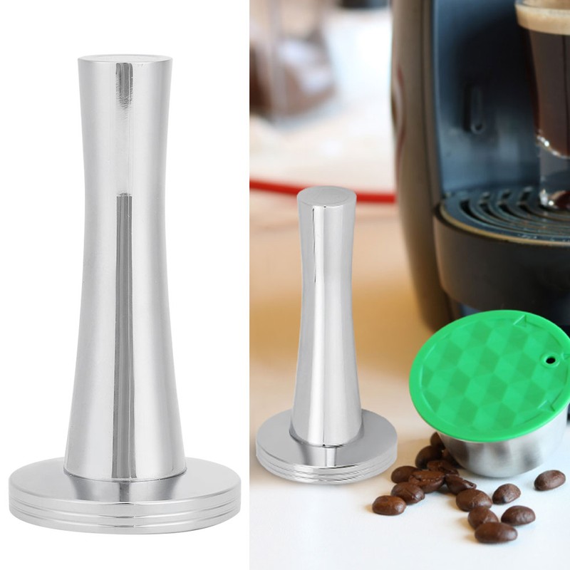 41mm Capsule Coffee Powder Hammer Tamper Stainless Steel Coffee Press