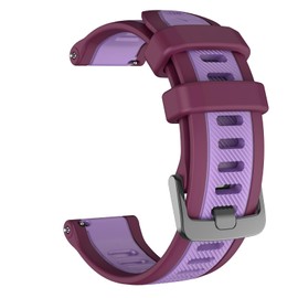 MYSNBKN Compatible with Garmin Forerunner 265/255 Watch Band, 22mm Silicone Sport Band for Garmin Venu 3/Venu 2/Vivoactive 4/Forerunner 265/255 Smart Watch