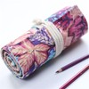 HICAS Pencil Case for Winding Canvas Pencil, Pencil Case 24/36/48/72