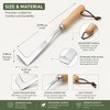Crevice Weeding Tool for Patio Cracks – L-Shaped Stainless Steel