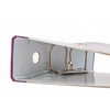 Durafile Lever Arch File, Purple File, 'Ergonomic Curved Spine' Single