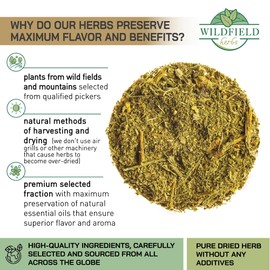 24 bags Dried Mistletoe Herb Tea Goat's (Viscum) - 24 Count 2g Tea Bags Mistletoe Herb Herbal Tea Muerdago