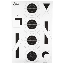 Action Target VTAC-P Viking Tactics Double Sided Training Target 100 Pack 23x35