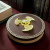 Golden Finger Spinner Fidget Toy, Wizard Hand Finger Spinner, Fingertip