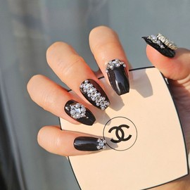 Object Handmade Nail Tips - Oval / 오브제 수제네일팁 - 오벌