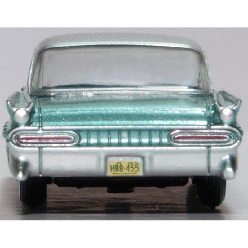 Oxford Diecast 87PB59003 Pontiac Bonneville Coupe 1959 Seaspray Green