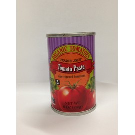 Trader Joe's Organic Tomatoes Tomato Paste (Pack of 6)