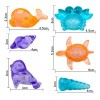 Veraly 15 Juguetes Alberca Verano Animales Acuaticos Niños Pulpo