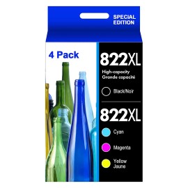 For Epson 4 822XL Premium Ink Cartridge Compatible for Epson Workforce Pro WF-3820 WF-4830