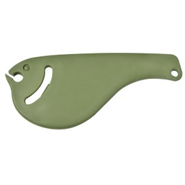 Mali's, 616VO Intelligent Fish Can Opener, Jar Opener, Bottle Opener, 20 x 8 x 0.4 cm, Olive Green, Polyamide, Fibreglass Reinforced