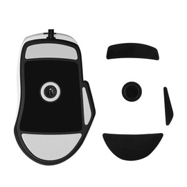 kwmobile Mouse Feet Sticker Compatible with ROCCAT Kone XP Replacement Glider - Mouse Feet Perfect Fit - Mouse Glides in Black