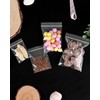 500 PCS Small Plastic Bags, Mini Resealable Bags, 4 Different