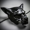 Black Scary Full Face Devil Masquerade Animal Wolf Mask Costume