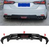Glossy Black For 2018-2023 Camry Se Xse Rear Bumper Lip