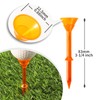 ToVii 3-1/4" Big Cup Plastic Golf Tees 40 Pack｜Excellent Durability